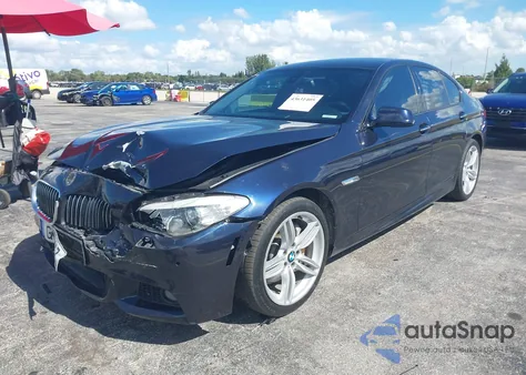 2012 BMW 535I из США, поврежденный, VIN WBAFR7C54CC814975